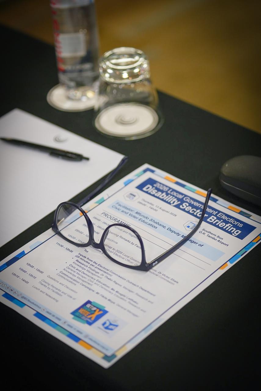 IEC Disability Sector Briefing. Picture: IEC